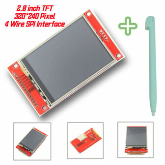 2.8 inch TFT LCD Touch Screen Display Module Board 320 x 240 Pixel SPI Interface